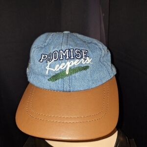 Promise Keepers Blue and Brown Hat Cap